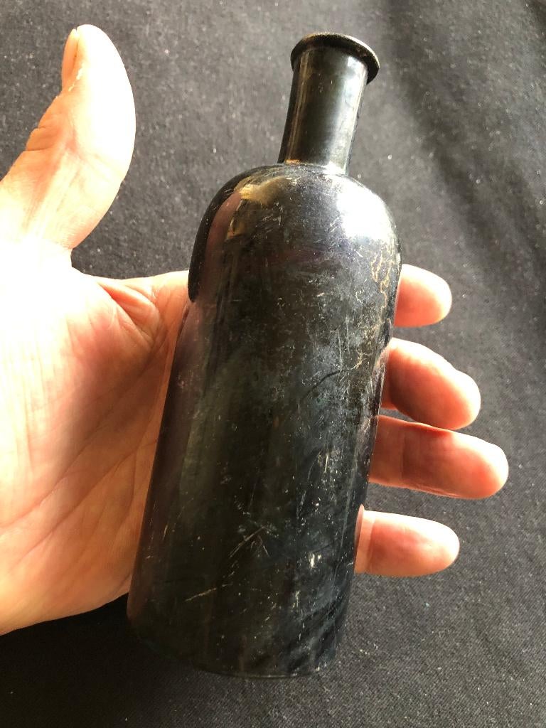 Bodemvondst mooie oude FLES 19e eeuw archeologie AMSTERDAM !, Ophalen of Verzenden