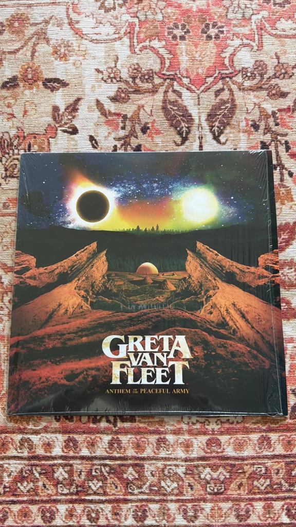 Greta Van Fleet - Anthem of the Peaceful Army LP, Inclusief insert, 2010 - 2019, Ophalen of Verzenden, Zo goed als nieuw