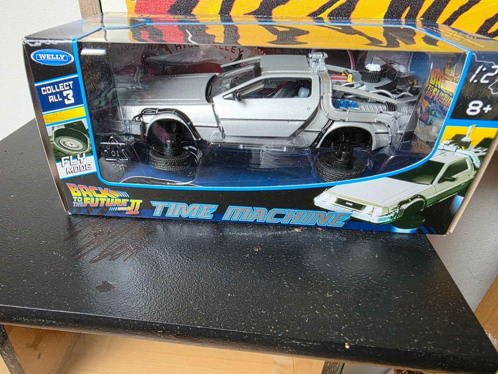 Back to the Future II Tijd Machine DeLorean Model, Ophalen of Verzenden, Nieuw, Auto
