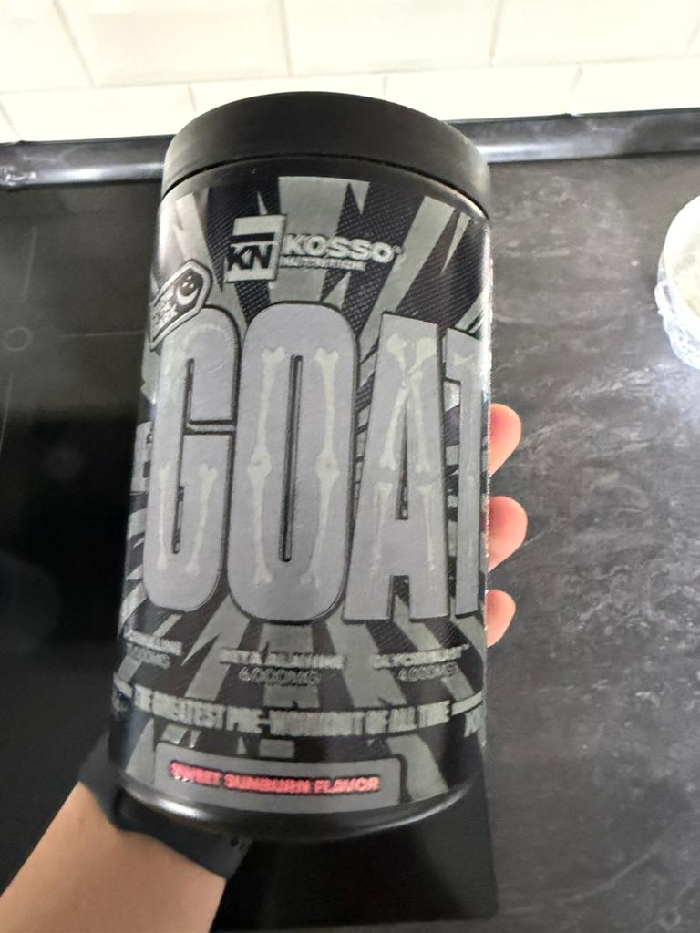 Goat pre workout Sweet SUNBURN flavour, Ophalen of Verzenden, Nieuw, Poeder of Drank