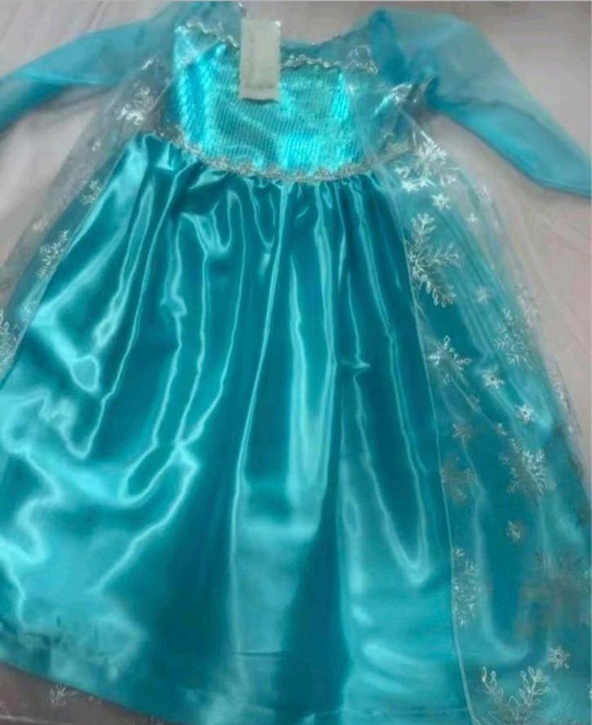 Frozen Elsa jurk maat 110/116 NIEUW, Kinderen en Baby's, Carnavalskleding en Verkleedspullen, Ophalen of Verzenden, Nieuw, 110 t/m 116