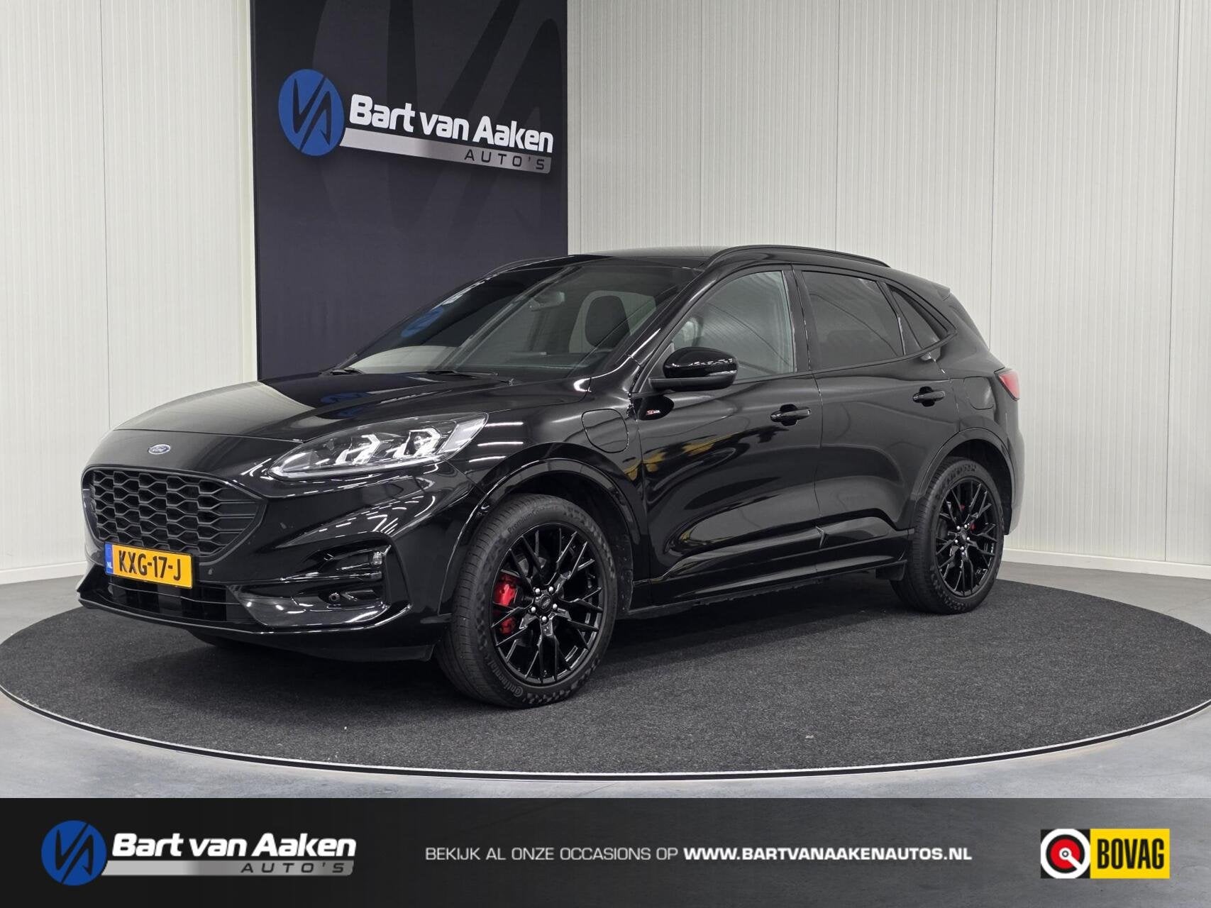Ford Kuga 2.5 PHEV ST-Line X Black Pack Head-Up Keyless Led, Auto's, Dealer onderhouden, Gebruikt, 4 cilinders, Met garantie (alle)