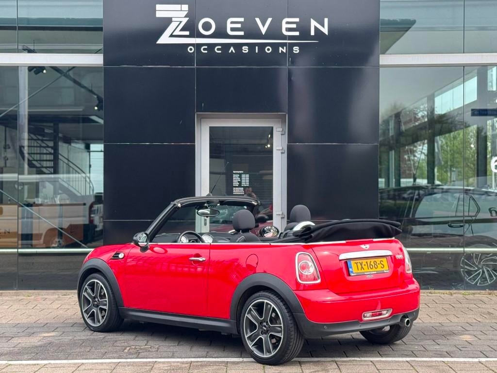 Mini Mini Cabrio 1.6 Cooper Chili, Auto's, Mini, Euro 5, Gebruikt, Zwart, 4 cilinders