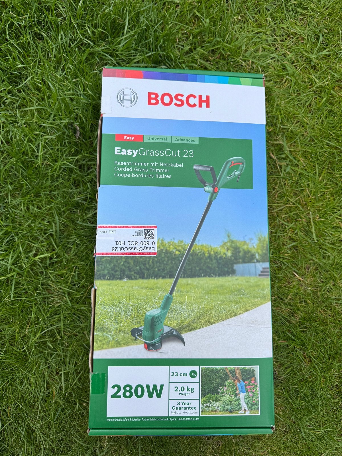 Bosch EasyGrassCut 23 Elektrische Grastrimmer - Nieuw, Cirkelmaaier, Elektrische grasmaaier, Minder dan 30 cm, Nieuw