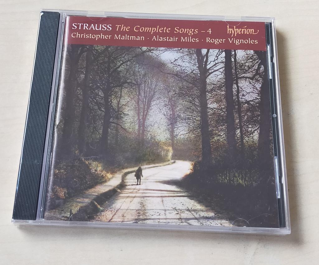 Strauss The Complete Songs 4 CD Nieuw Maltman Miles Vignoles, Ophalen of Verzenden, Classicisme, Nieuw in verpakking, Overige typen
