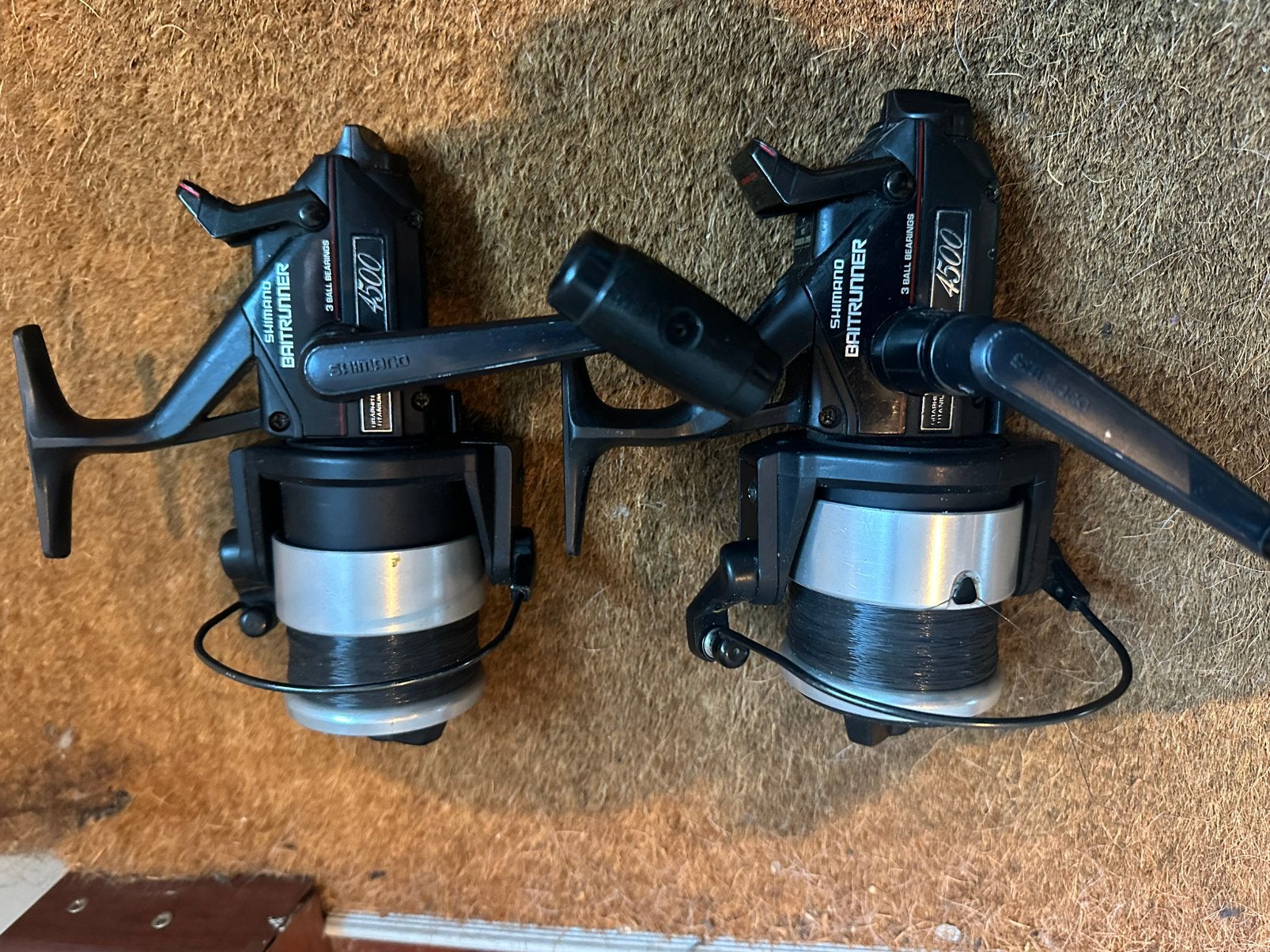 2x Shimano 4500, Ophalen of Verzenden, Gebruikt, Molen