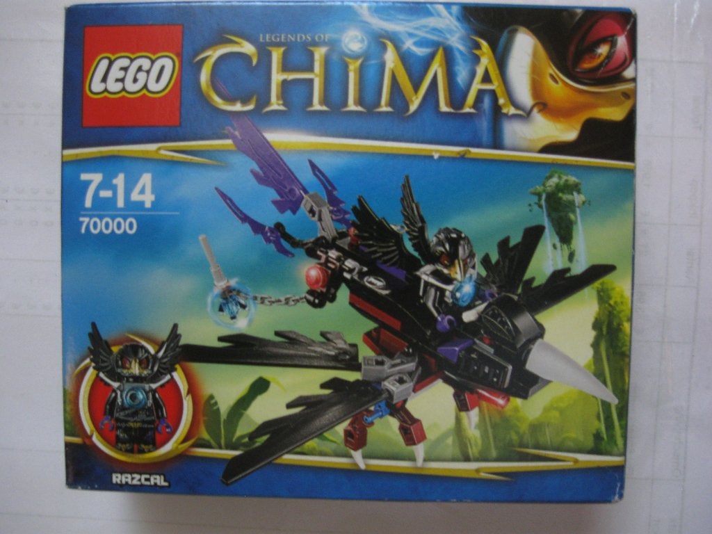 Lego 70000 Chima "Razcal", Inclusief instructies, Lego, Ophalen of Verzenden, Zo goed als nieuw