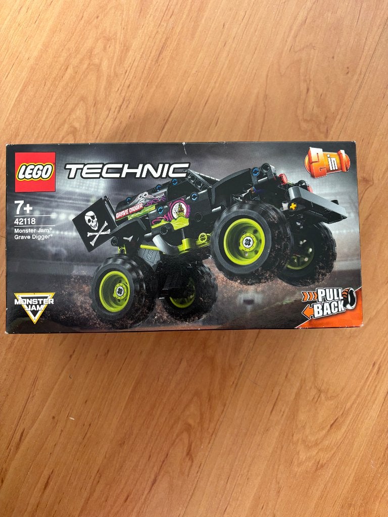 LEGO Technic 42118 Monster Jam Grave Digger, Ophalen, Compleet, Lego, Nieuw
