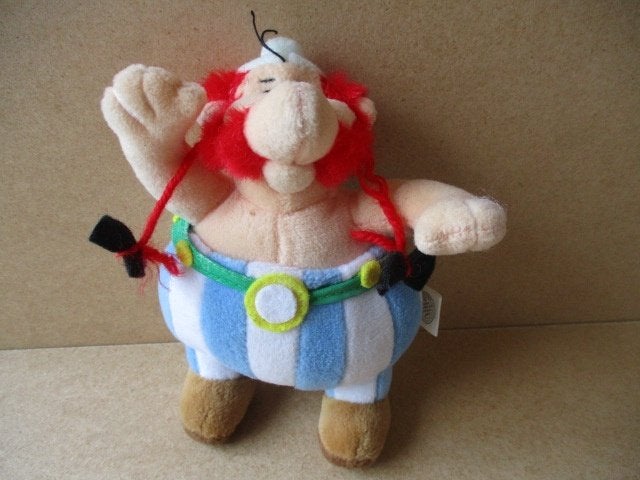 adv10833 obelix knuffeltje, Ophalen, Asterix en Obelix, Gebruikt, Overige typen
