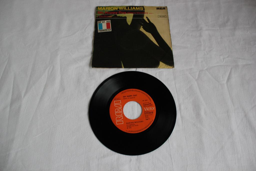Marion Williams - oh, happy day, Cd's en Dvd's, Vinyl Singles, Ophalen of Verzenden, Zo goed als nieuw, 7 inch, Pop