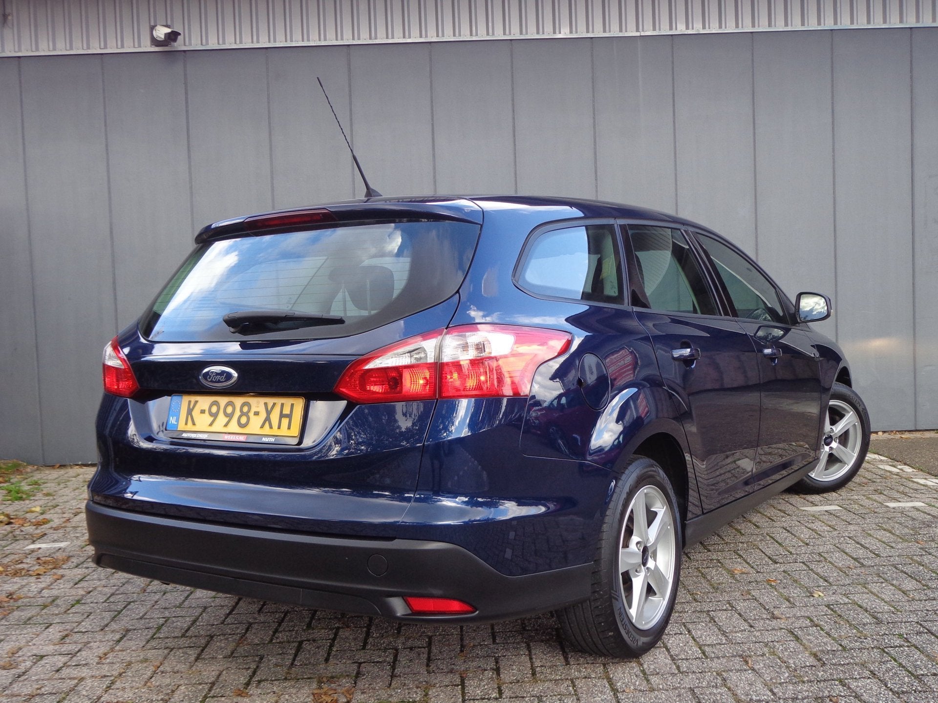 Ford Focus Wagon 1.6 TI-VCT Trend met Onderhoudshistorie, Auto's, Gebruikt, 4 cilinders, Verwarmde buitenspiegels, Blauw