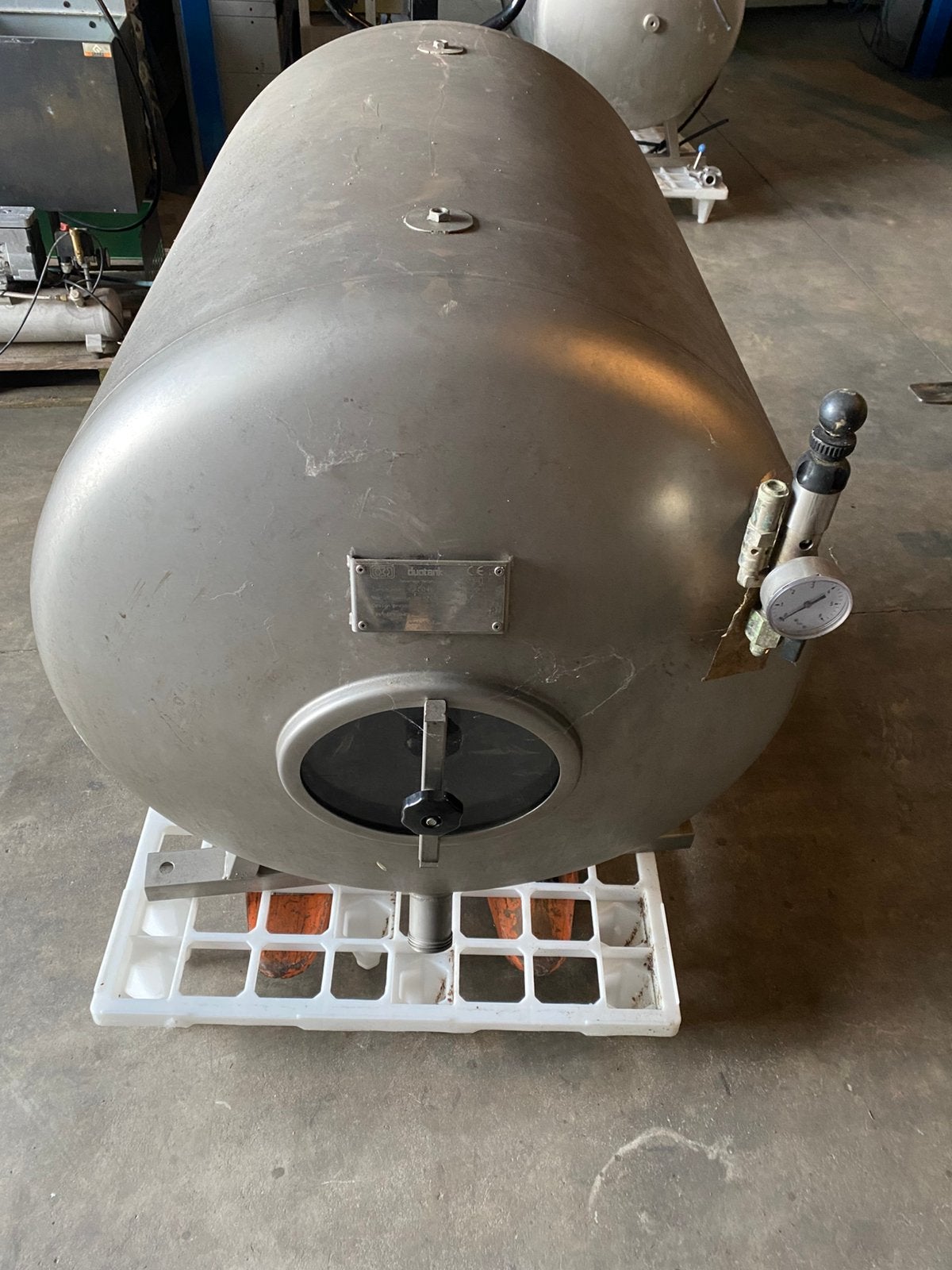 Biertanks 500 ltr duotank kelderbiertank rvs  bier, Ophalen, Gebruikt