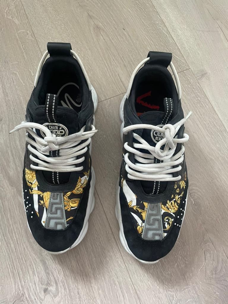 Versace schoenen, Ophalen of Verzenden, Zwart