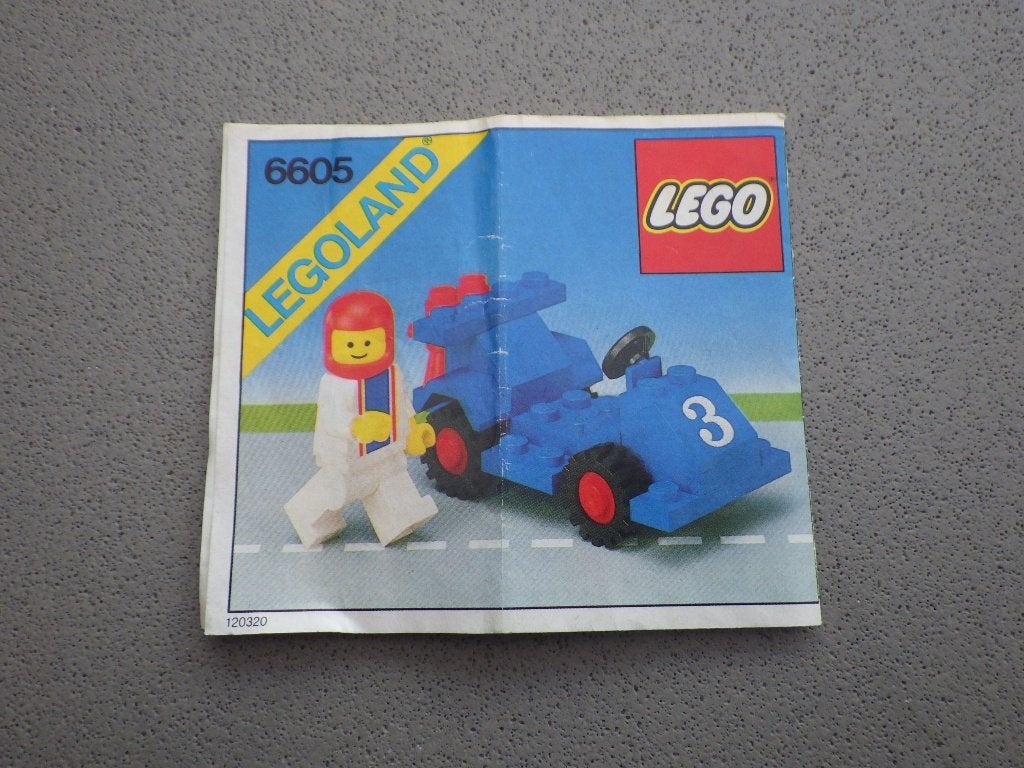 Lego Legoland 6605 boekje, Kinderen en Baby's, Speelgoed | Duplo en Lego, Ophalen, Gebruikt
