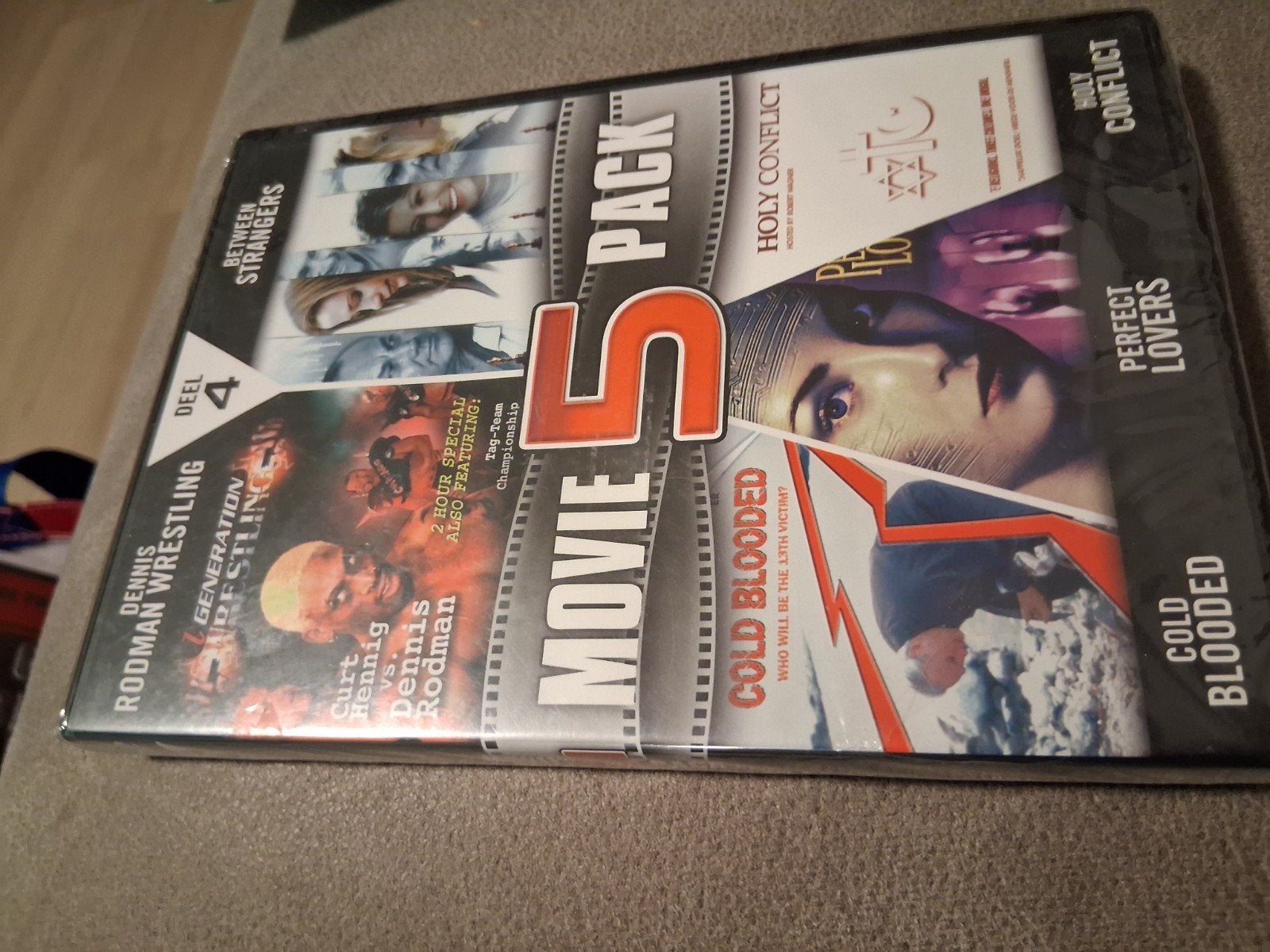 5 Movie Pack DVD: Wrestling, Thriller, Drama, Documentaire n, Vanaf 16 jaar, Ophalen of Verzenden, Nieuw in verpakking, Boxset