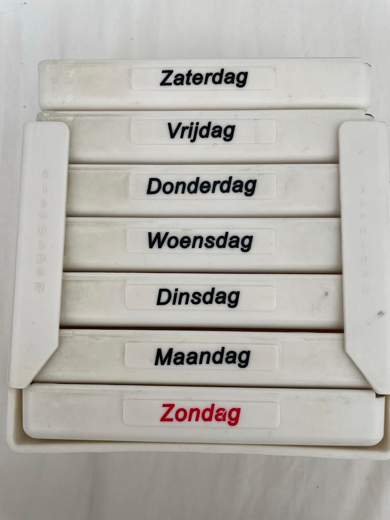 Medicijndoos, Ophalen of Verzenden, Gebruikt