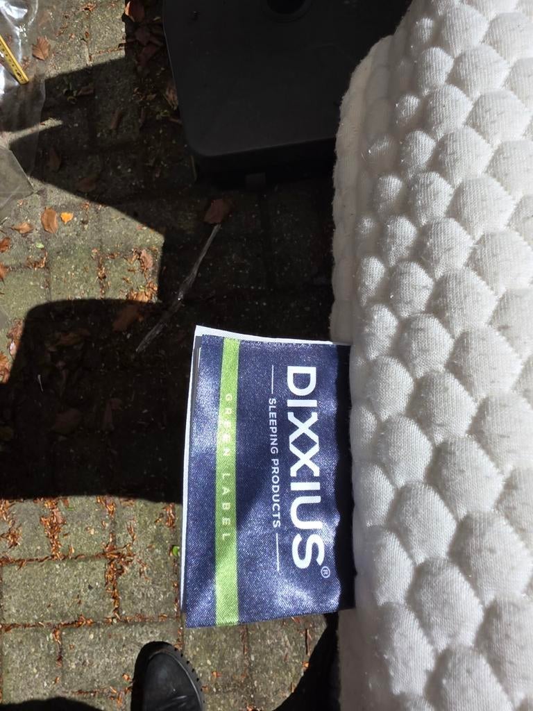Dixxius Green Label Hoofdkussen - Comfortabel en Ondersteune, Ophalen of Verzenden, Zo goed als nieuw, Wit, Rechthoekig