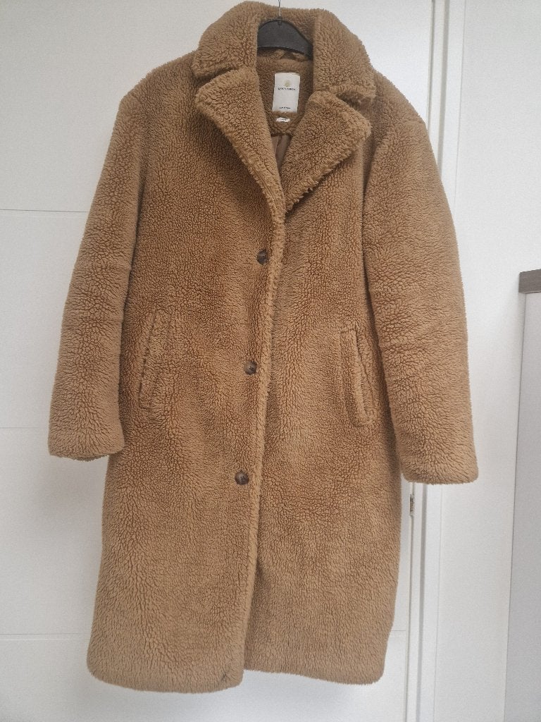 REVELATION mooie beige teddy jas, maat L, Kleding | Dames, Beige, Maat 42/44 (L), Ophalen of Verzenden, Zo goed als nieuw