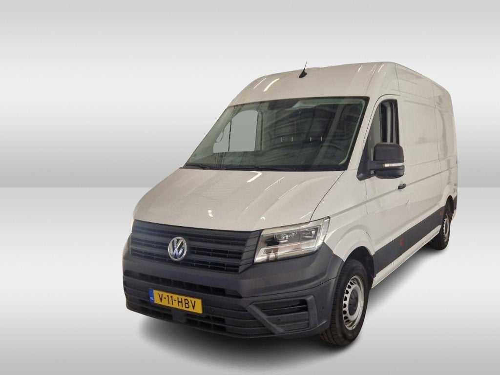 Volkswagen Crafter 2.0 TDI L3 H3 140pk Led (bj 2023), Auto's, Achterwielaandrijving, Gebruikt, Euro 6, 4 cilinders