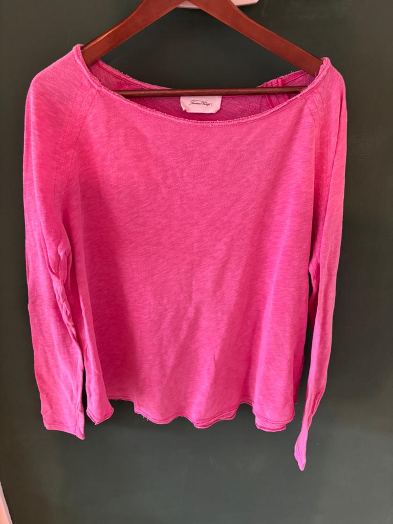 American Vintage top, Kleding | Dames, Maat 42/44 (L), Ophalen of Verzenden, Zo goed als nieuw, Lange mouw