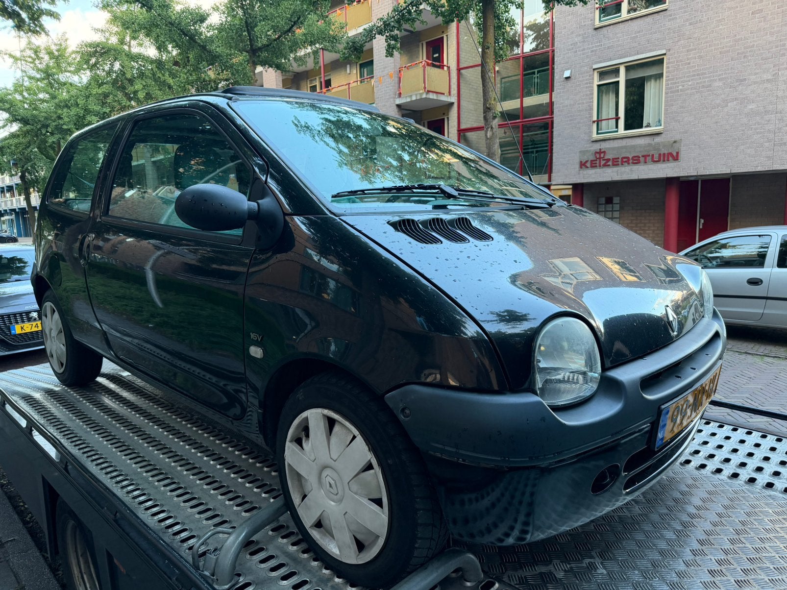 Renault Twingo 1.2 16V Lazuli 2004 APK 15-06-2027, Voorwielaandrijving, 4 cilinders, 4 stoelen, Zwart