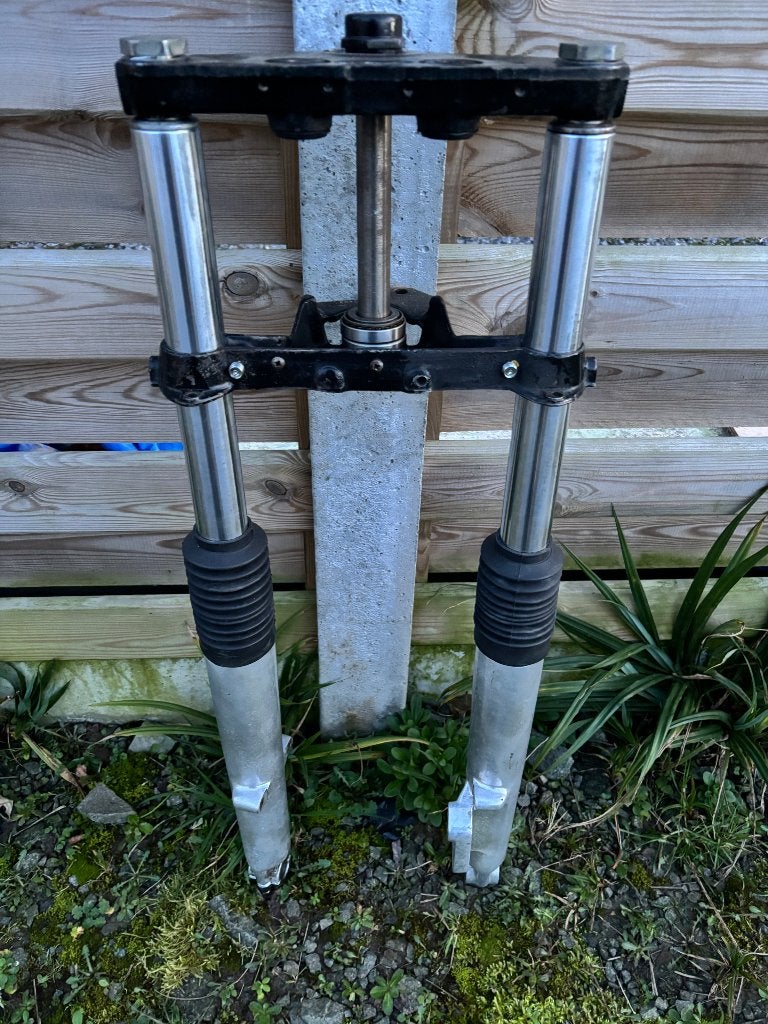Voorvork shovelhead, Motoren, Onderdelen | Harley-Davidson, Ophalen of Verzenden, Gebruikt
