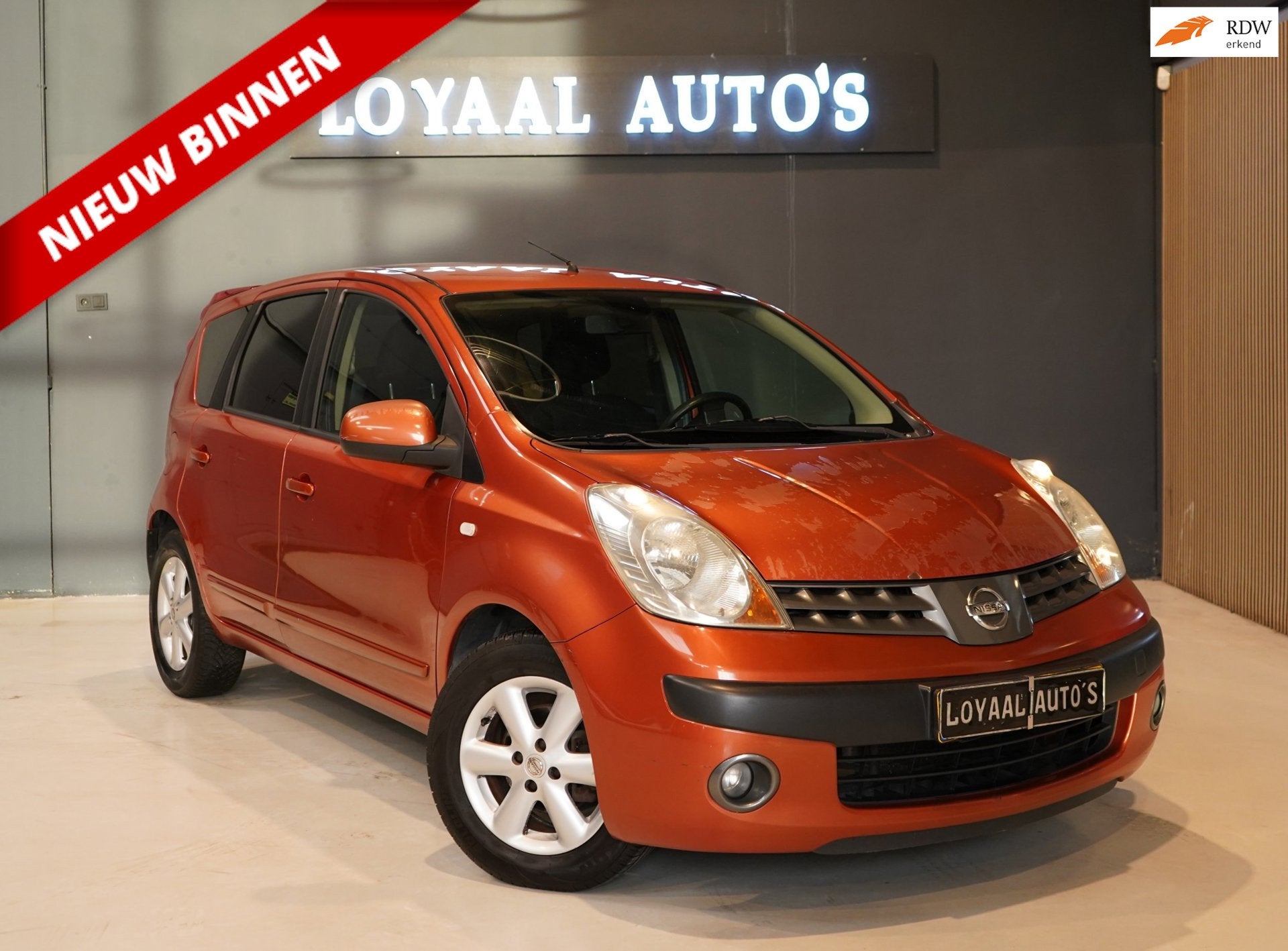 Nissan Note 1.6 First Note | AIRCO | ELEK. RAMEN | APK, Voorwielaandrijving, Verwarmde buitenspiegels, Gebruikt, 49 €/maand