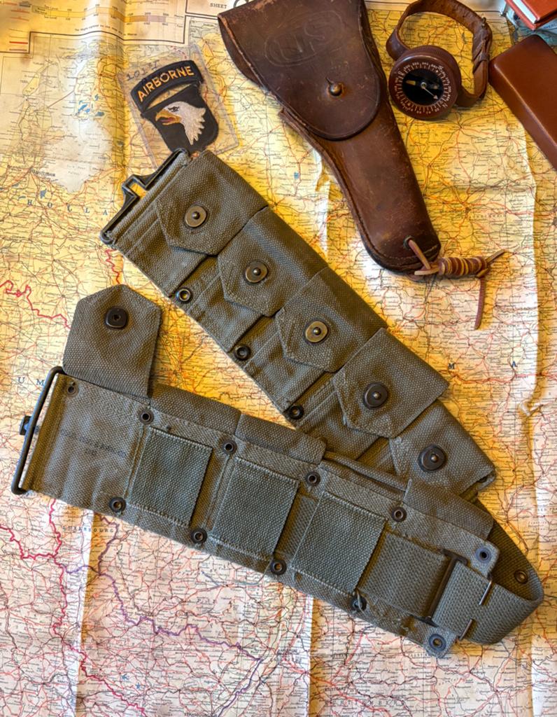 WWII Mint garand belt 1943, Verzamelen, Militaria | Tweede Wereldoorlog, Verzenden, Amerika