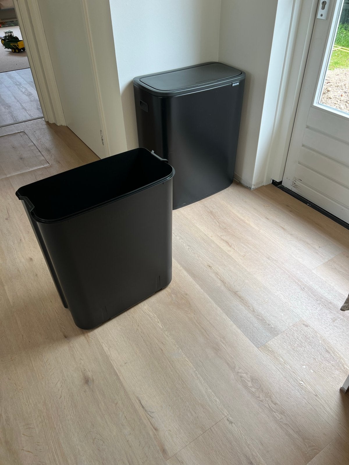 Brabantia afvalemmer binnenemmer 60 liter, Huis en Inrichting, Woonaccessoires | Prullenbakken, Ophalen, Kunststof, 50 tot 75 cm