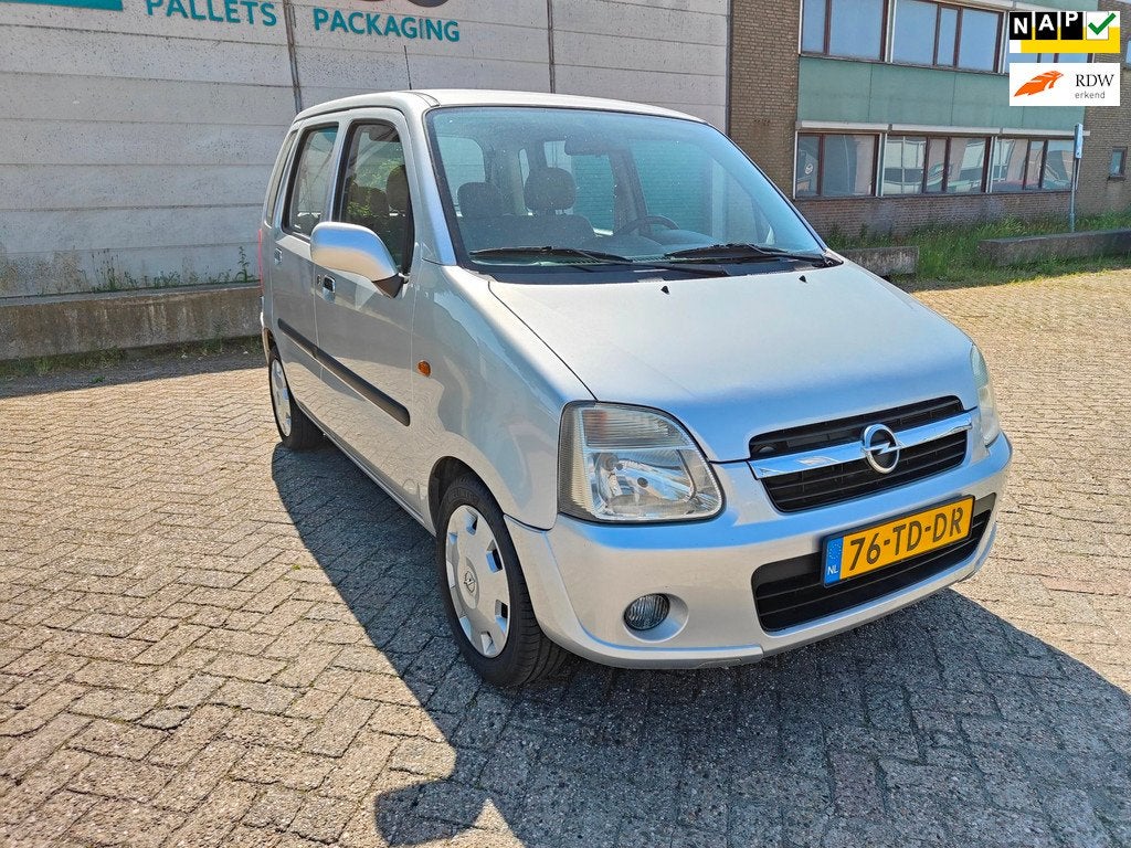 Opel Agila 1.2-16V ( orginele kilometerstand NAP ), Voorwielaandrijving, Stof, 4 cilinders, 1229 cc