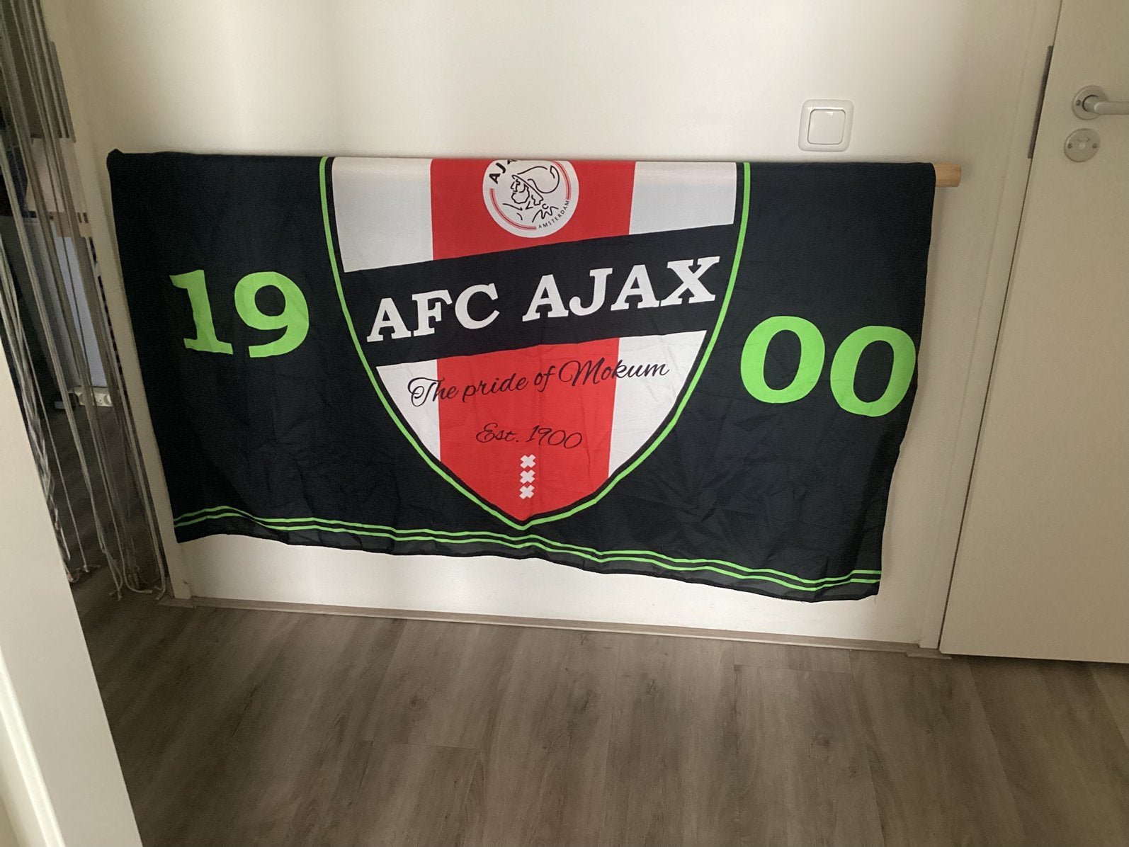 Ajax vlag, Diversen, Verzenden, Gebruikt