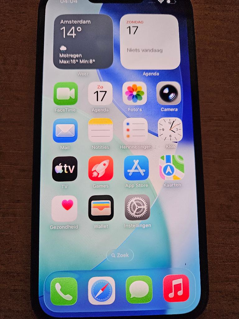 iPhone 13  128GB |  Accu tot 100% | Midnight blue, 128 GB, Blauw, IPhone 13, Ophalen of Verzenden
