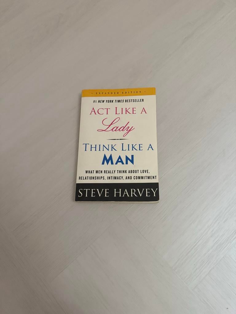 Think Like a Man, Act Like a Lady - Steve Harvey Boek, Ophalen of Verzenden, Zo goed als nieuw