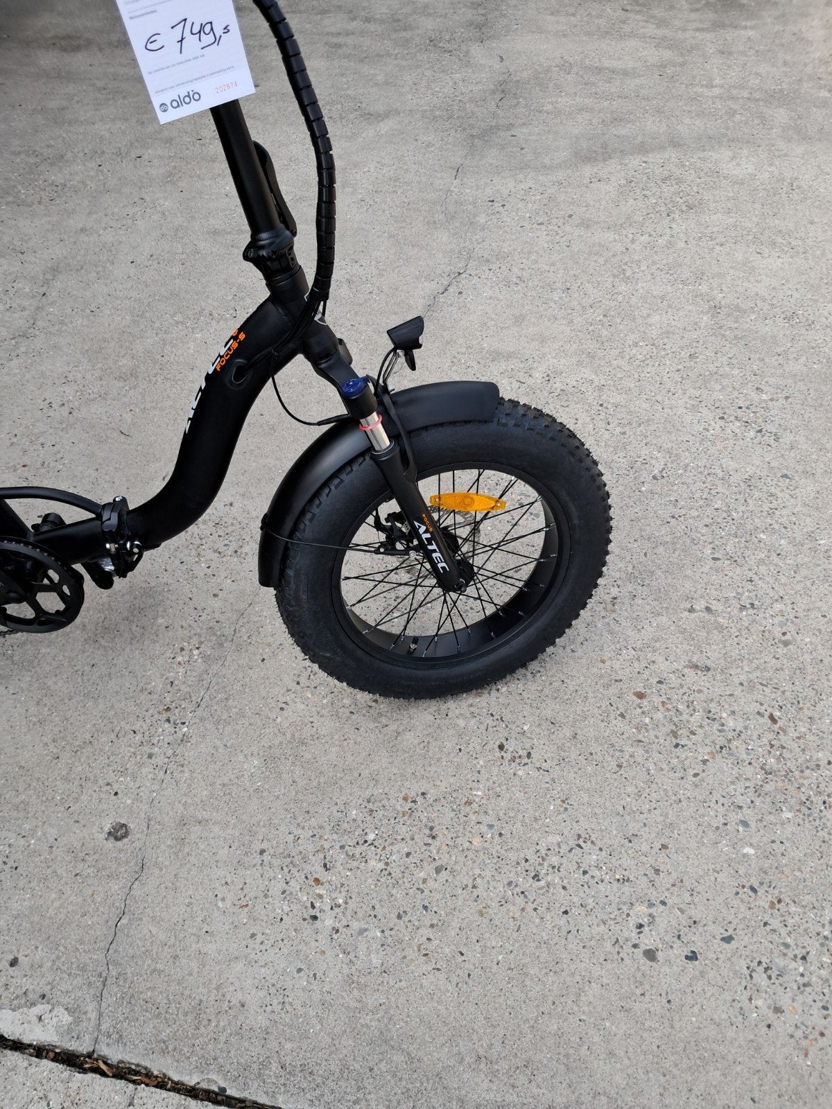 Altec focus s vouwfiets elektrische van € 999,- nu € 749,-, Ophalen, Nieuw, 20 inch of meer, Versnellingen