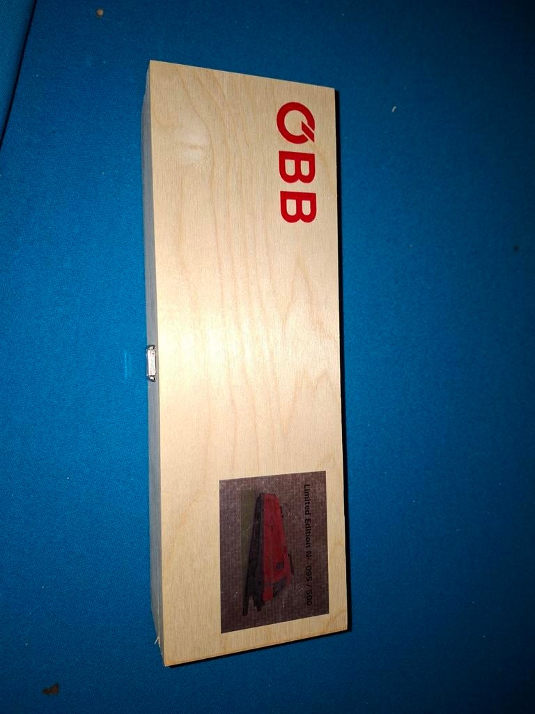 H0 Obb limited edition 'RCA' loc (dc), Overige merken, Ophalen of Verzenden, Zo goed als nieuw, Analoog