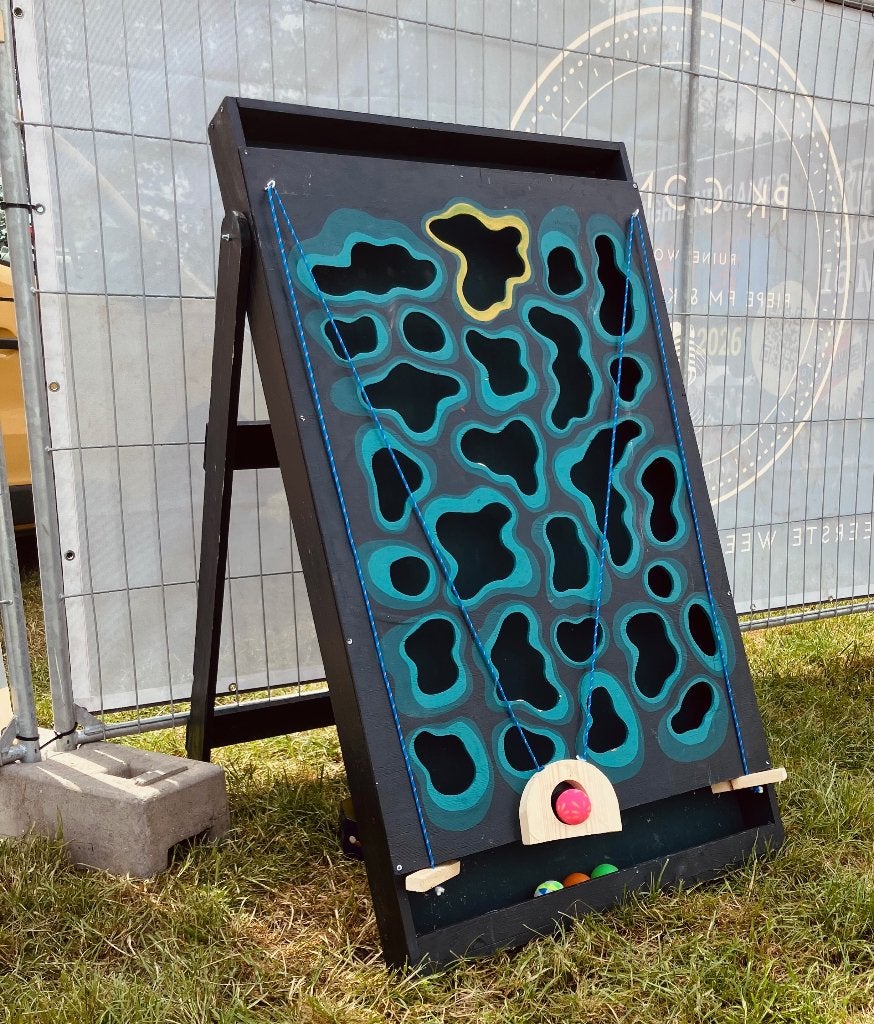 xxl spellen wall ball (oud hollandse spellen), Ophalen, Zo goed als nieuw, Overige