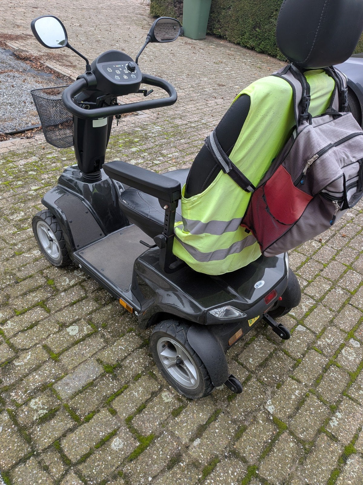 Drive ST5D Scootmobiel antraciet, Diversen, Ophalen, Gebruikt, Drive, 46 km of meer
