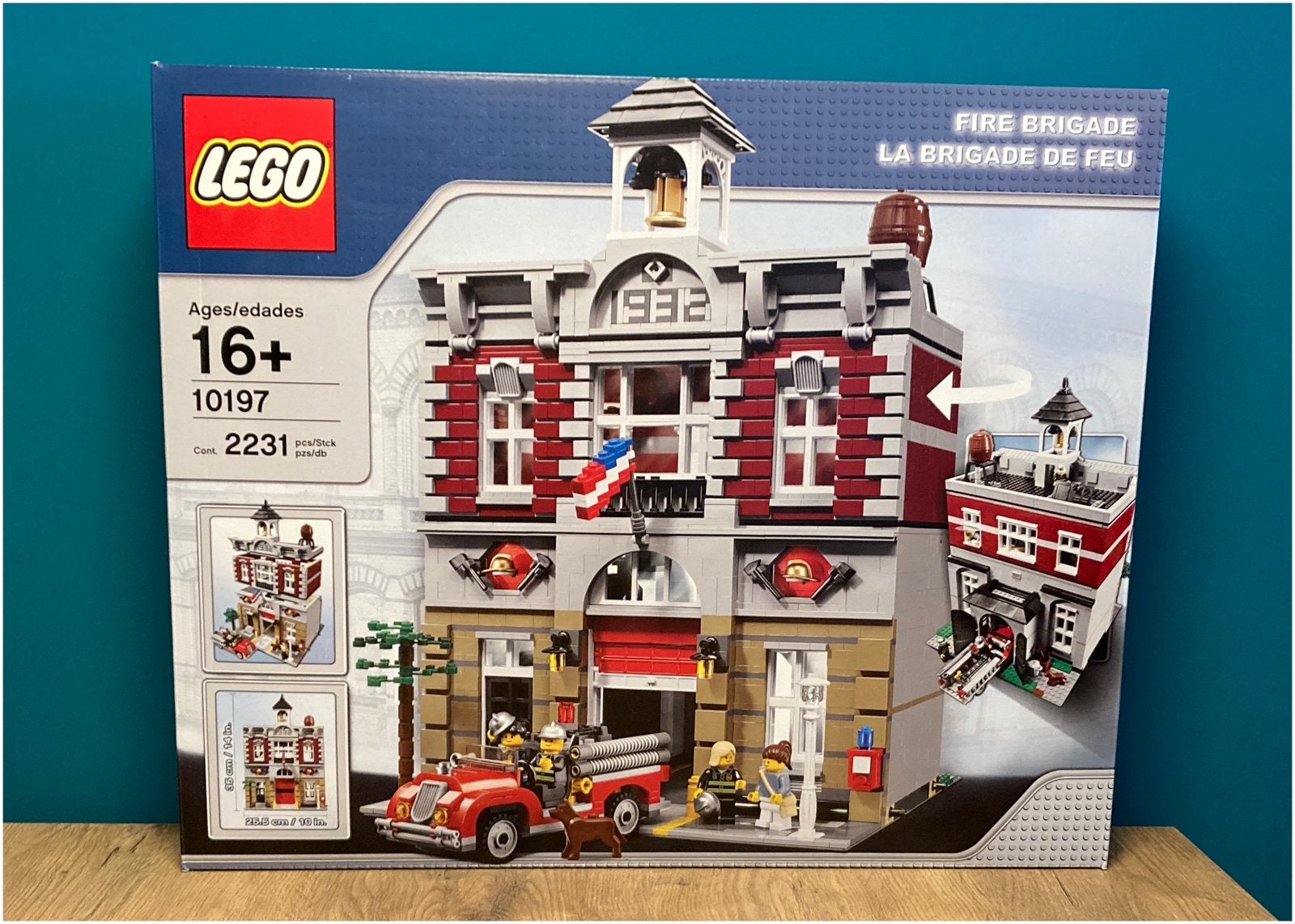 Lego 10197 Fire Brigade (brandweerkazerne), Ophalen, Nieuw