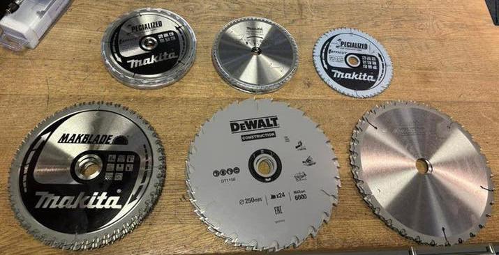 Diverse maten nieuwe HSS en HM zaagbladen, Ophalen, Cirkelzaag, Nieuw, 30 tot 70 mm
