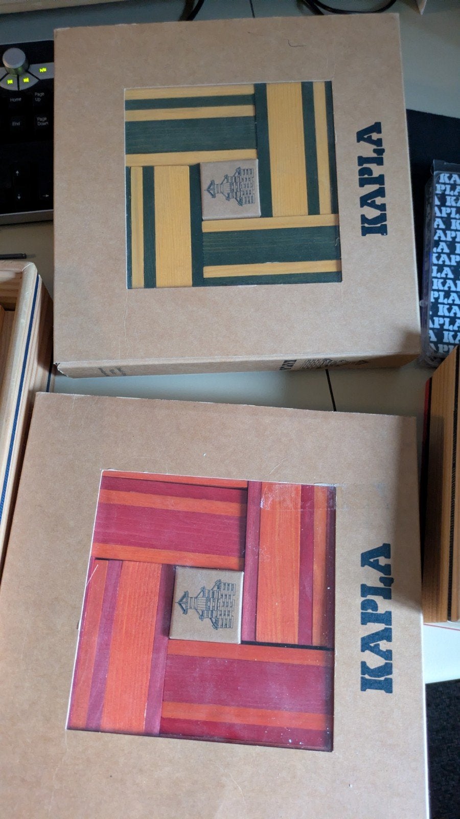 KAPLA bouwplankjes set - Nieuwstaat, Kinderen en Baby's, Ophalen, Zo goed als nieuw, Overige merken