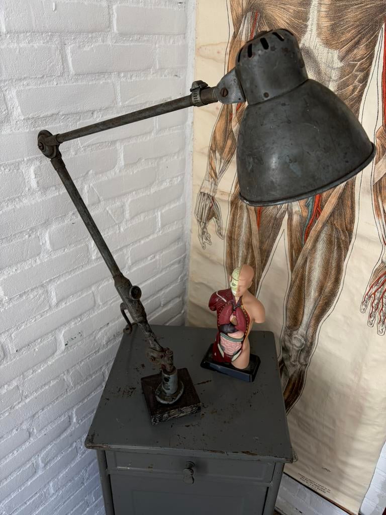 Industriele SIS bauhaus stijl lamp, Gebruikt, Industriele, 50 tot 75 cm, .