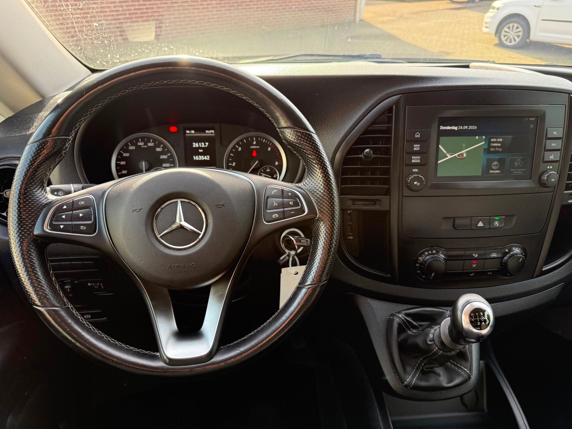 Mercedes-Benz Vito 110 CDI Lang camera stoelverwarming airco, Auto's, Voorwielaandrijving, 15 km/l, Euro 6, 4 cilinders