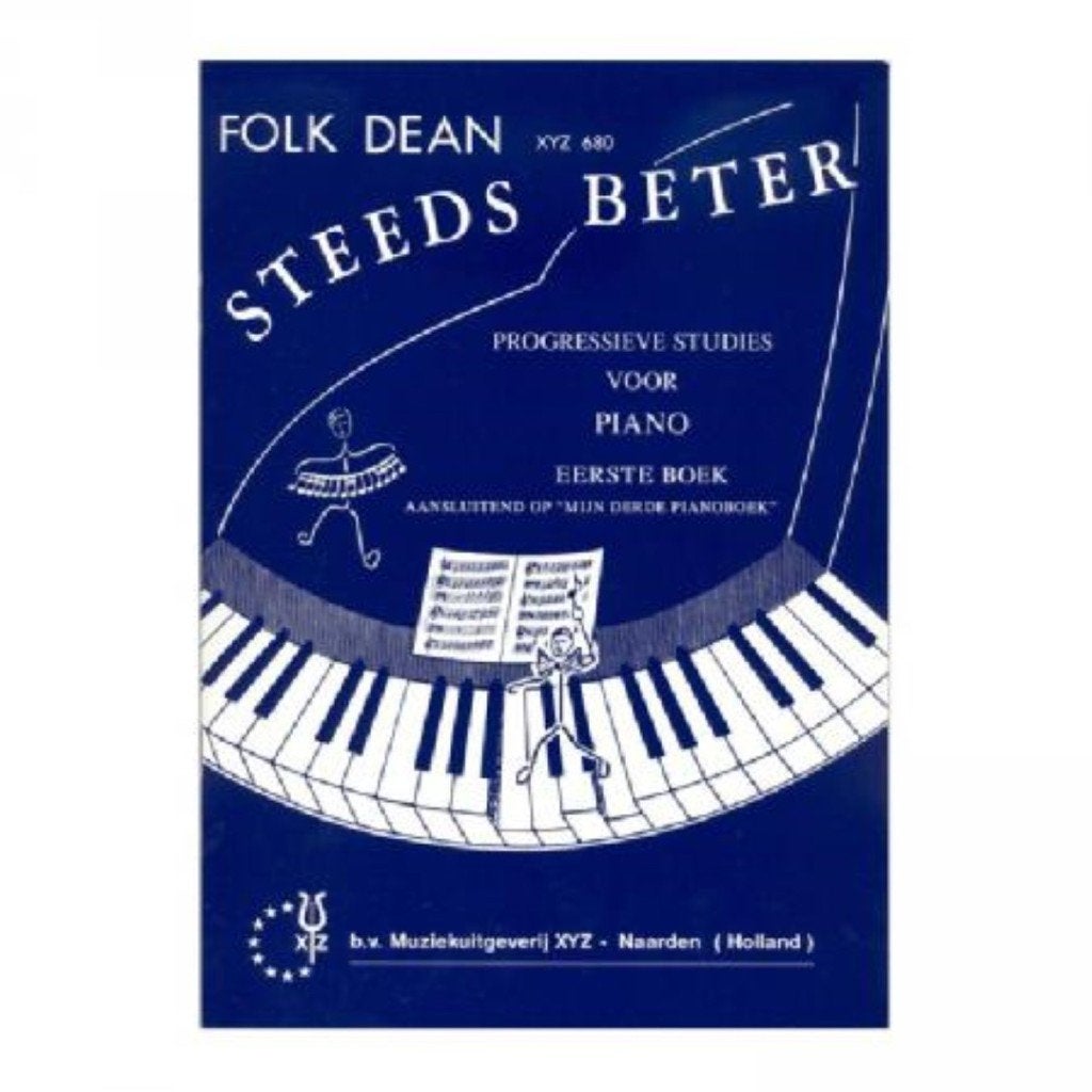 Steeds beter deel 1-2-3 Folk Dean, Gebruikt, Verzenden, Artiest of Componist, Piano