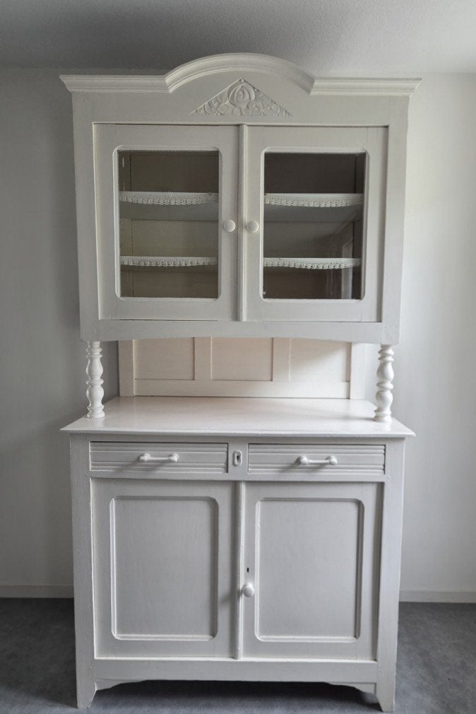 Te koop servies/buffet kast, Ophalen, Gebruikt, 100 tot 150 cm, 200 cm of meer