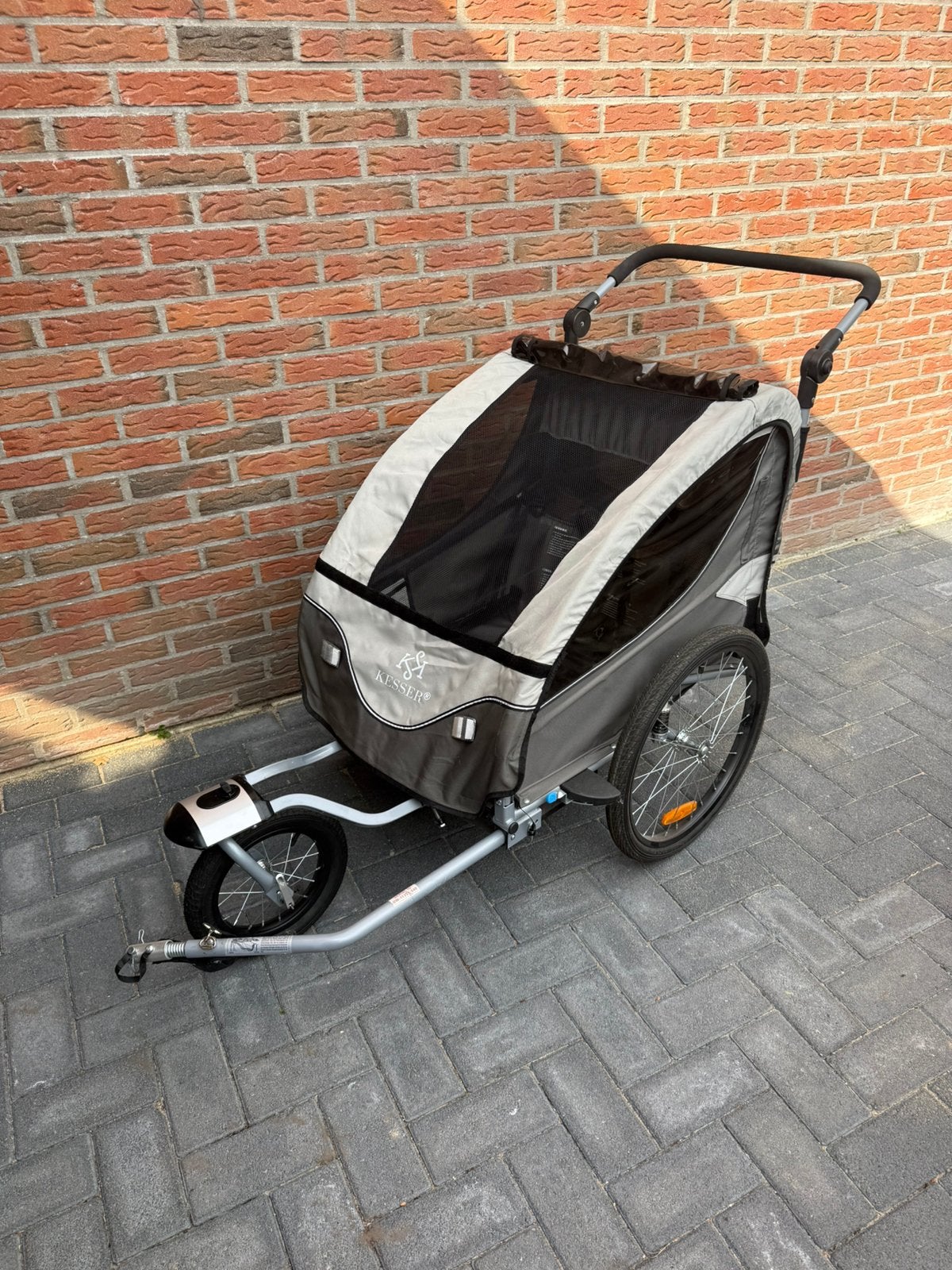 Nette Kesser fietskar, Ophalen, Zo goed als nieuw, Kinderkar, 40 tot 60 kg