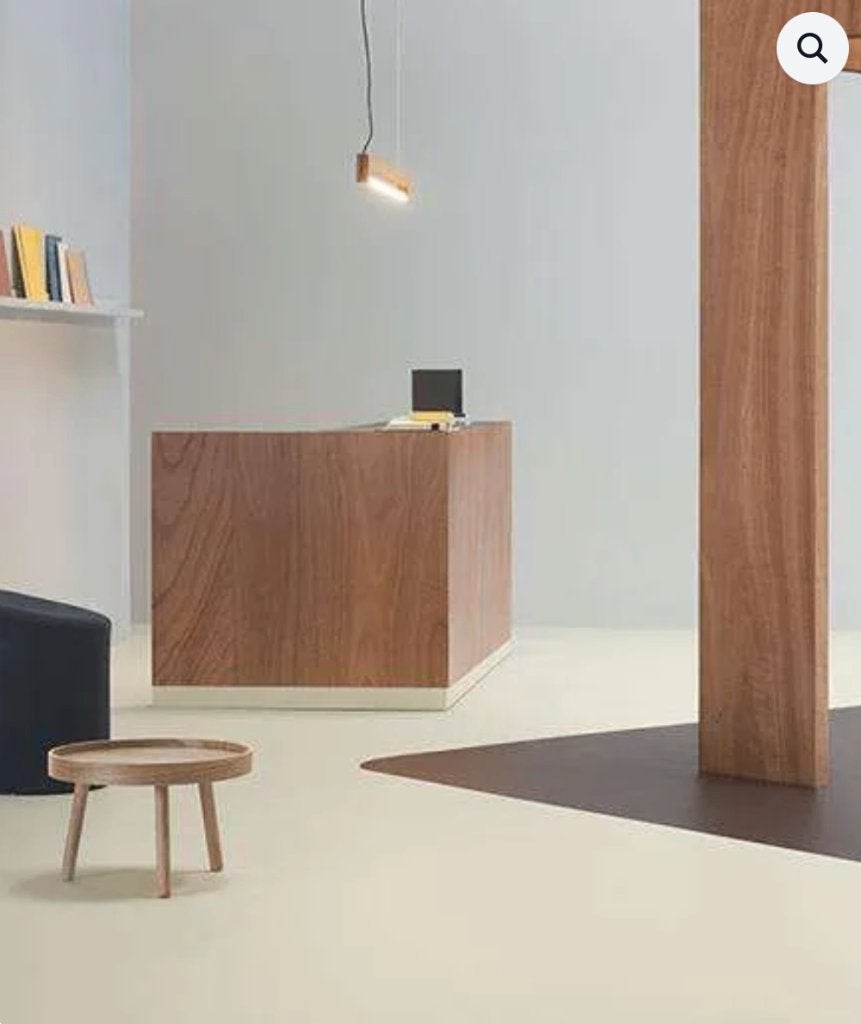 Vloer Forbo Marmoleum Cacao 3584 white chocolate 100m², Ophalen, Bruin, 75 m² of meer, Overige typen