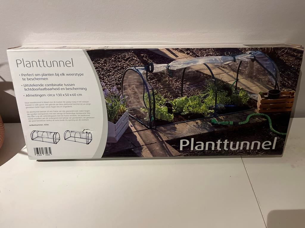 Nieuwe Planttunnel Kweektunnel - Plastic Kas voor Tuin, Tuin en Terras, Staal, Folie, Ophalen of Verzenden, Kweekkas