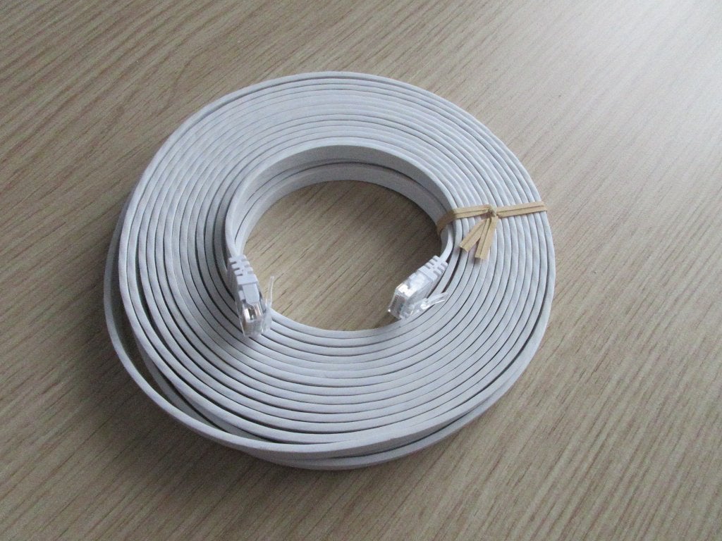 cat6 utp platte kabel nieuw, Computers en Software, Pc- en Netwerkkabels, Ophalen, Nieuw