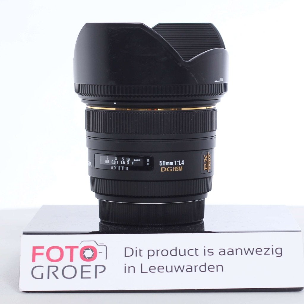 Sigma 50mm F1.4 EX DG HSM Canon EF (OCC-Leeuwarden), Audio, Tv en Foto, Fotografie | Lenzen en Objectieven, Foto-Groep, Luttekepoortstraat 26 3841 AX Harderwijk