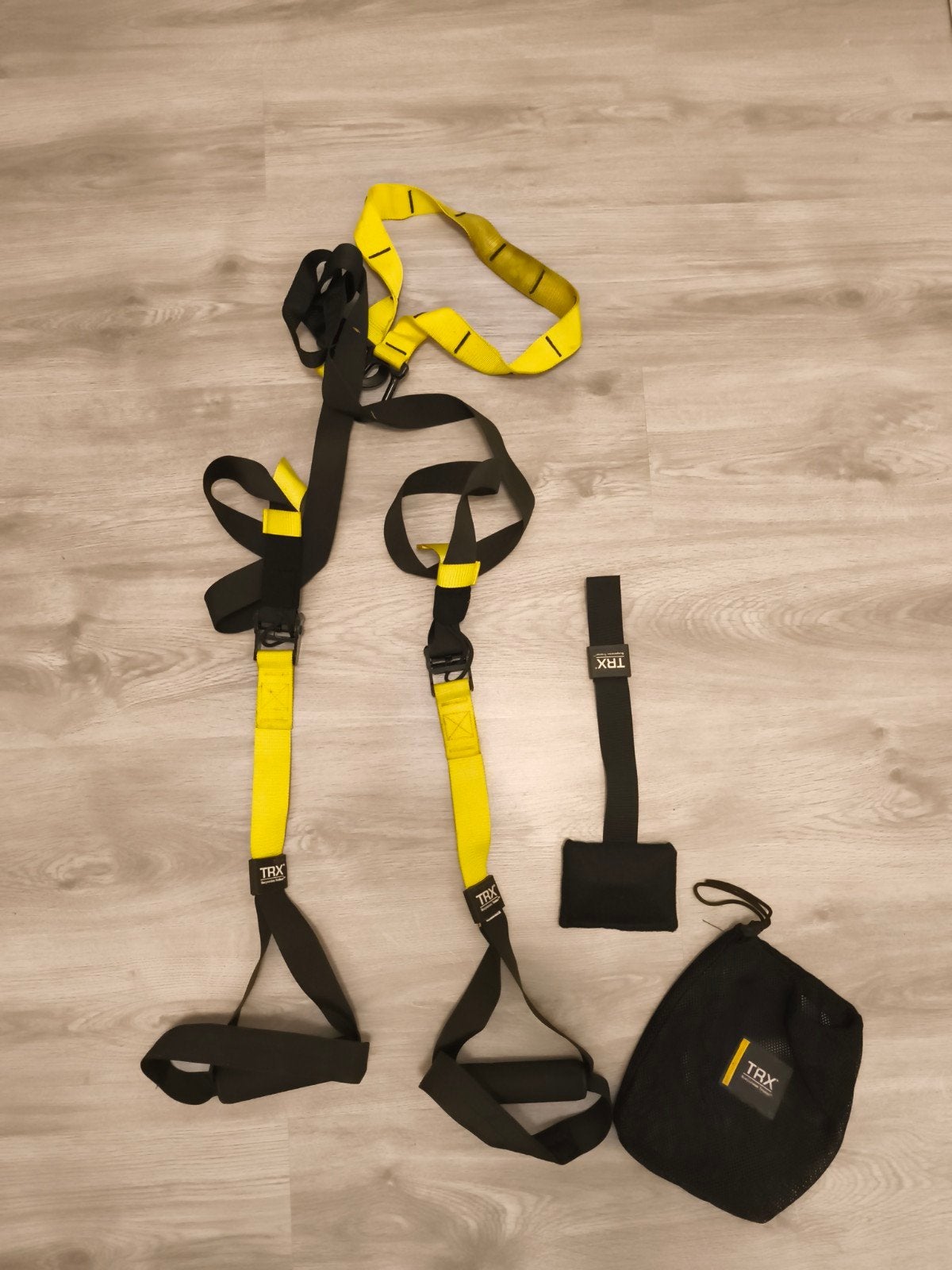 TRX Suspension Trainer - Geel/Zwart, Ophalen, Gebruikt, Benen, Overige typen